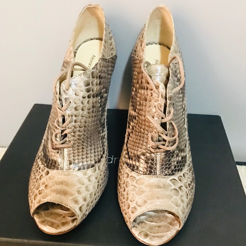 Python Lace Up Bootie - image 2